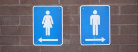 Toilettenschilder Weiblich und Männlich