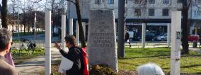 Gruppe Platz der Freiheit München Stadtführung