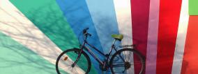 Fahrrad im Olympiadorf 