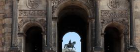 Trumphbogen in Dresden