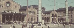 Münchner Hauptbahnhof 1930er Jahres