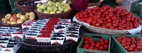 Obst und Gemüse auf dem Viktualienmarkt