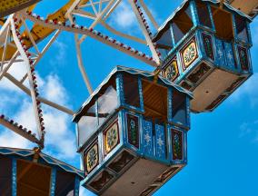 Karussell auf dem Oktoberfest in München